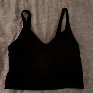 Black lululemon align tank